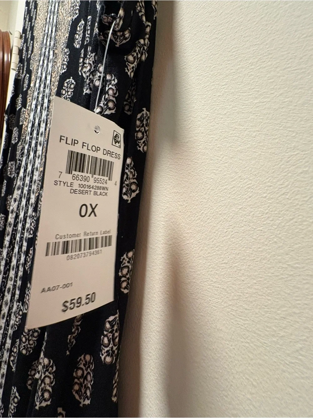 NWT Style & Co. Flip Flop Dress Plus Size 0X
